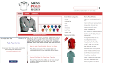 Desktop Screenshot of menspoloshirts.net